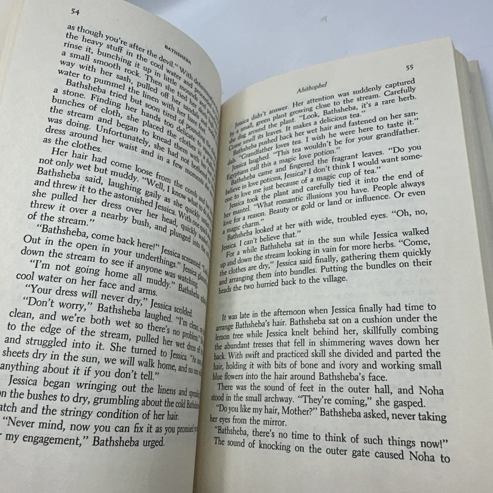 Bathsheba: The Love Story That Changed History by Roberta Kells Dorr. HC/DJ 1980
